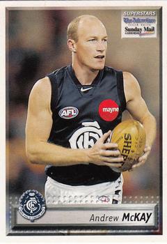2003 Select The Advertiser-Sunday Mail AFL #22 Andrew McKay Front
